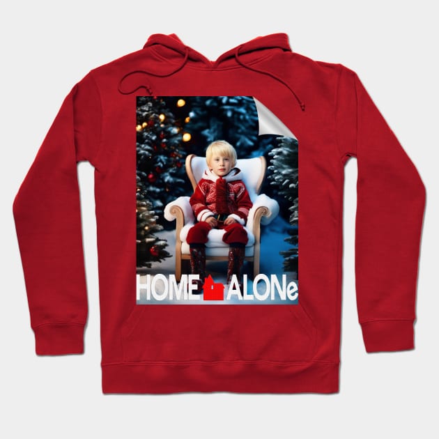 home alone merry christmas new version poster style Hoodie by namanaaya